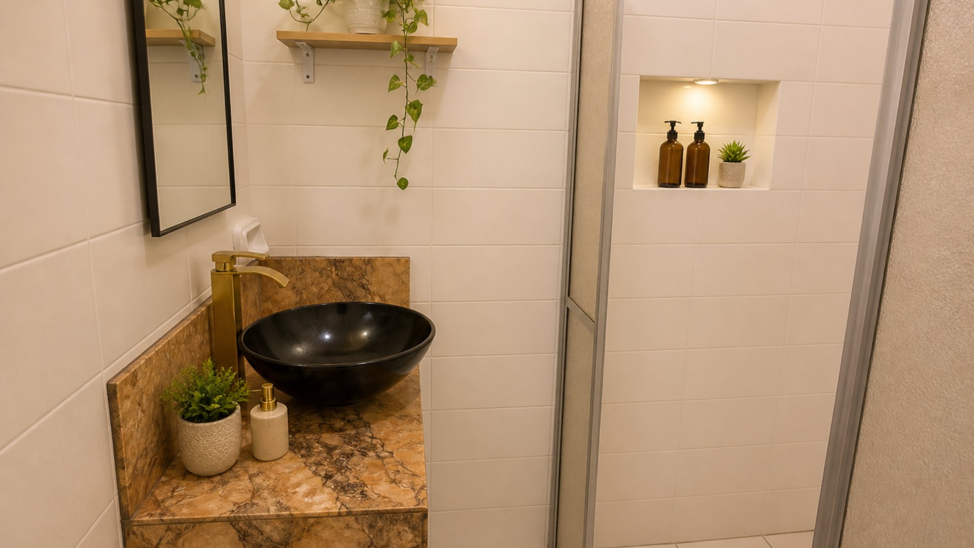 Banheiro do apartamento
