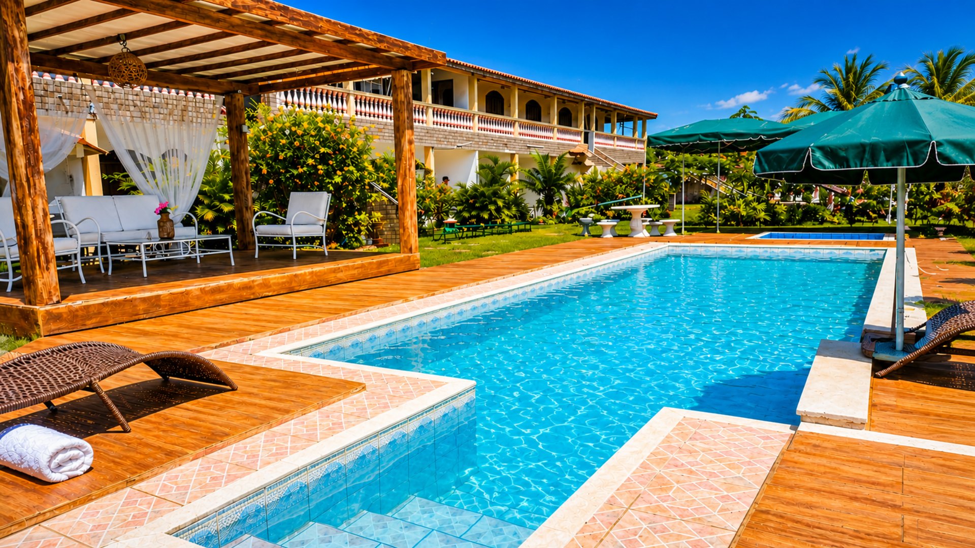 Piscina do Barramar Apart Hotel